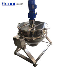 500 Liter Mixer/tilting Steam Jacketed Cooking Kettle With Mixer